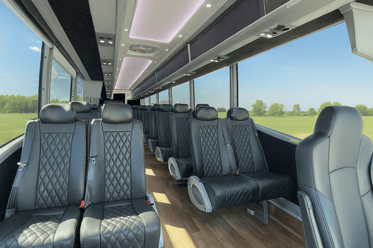 coach bus in Rock Hill